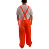 Tingley 2-Piece Rainsuit, PVC, 0.35 mil Thick, Attached, Orange, XL S63219