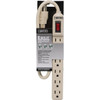 Do it 6-Outlet 150J Gray Grounded Surge Protector Strip with 1-1/2 Ft. Cord