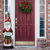 Alpine Santa Gnome Porch Sign SCC486HH Pack of 4 813696