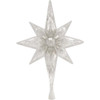 Alpine Transparent LED 11 In. Star Christmas Tree Topper COR212WT-TM