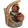 Best Garden 7 In. W. x 11 In. H. x 8.7 In. L. Resin Bowl Tabletop Fountain WXF04337 882540
