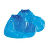 Disposable Shoe Covers, Polyolefin, Blue, Slip Resistant Sole: Yes ,Regular
