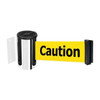 Tensabarrier Belt Barrier,Chrome,Belt Yellow 896-STD-1P-STD-NO-YAX-C