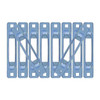 Snap-Loc E-Strap Anchor,3000 lb.WLL,PK10 SLSZ10
