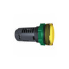 Schneider Electric Pilot Light,Yllw,LED Lamp Type XB5EVG8