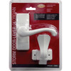 Larson Georgian White Lever Storm Door Latch CH3010301 182899