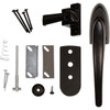 Larson Euro Black Storm Door Lift Latch CH4010501