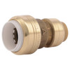 Sharkbite 1-2" Push-to-Connect Brass Transition Coupling UIP4008A