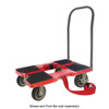 Snap-Loc Gen. Prpose Dolly, Open, Flush, 1500lb, Red SL1500D6R