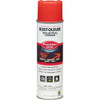 Rust-Oleum Precision Line Marking Paint, 17 oz, Safety Red, Water-Based 203038