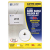 C-Line Products Name Badge, Pin-Clip, Badge, PK50 95723