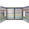 Barska Key Cabinet,400 Keys,Steel CB12490