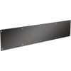 National Hardware 6 In. x 30 In. Matte Black Kickplate N270-350