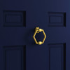 National Hardware Powell 4 In. Brushed Gold Door Knocker N336-708 214792