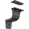 National Hardware 3 In. Matte Black Cooper Handrail Bracket N830-519