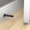 National Hardware 3 In. Matte Black Cooper Door Stop N830-529 204977