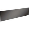 National Hardware 8 In. x 34 In. Matte Black Kickplate N270-352