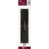 National Hardware Oil Rubbed Bronze Pull Plate N270-402 254785