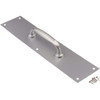 National Hardware Satin Aluminum Pull Plate N270-404