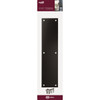 National Hardware Oil Rubbed Bronze Push Plate N270-502 255482