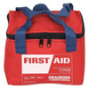 First Aid Kit and Housing, Fabric 32 Components, 25 People Served  54555