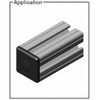Faztek End Cap,Extrusion,for 5JA94,etc. 15AC7925