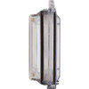 Enclosure, Polycarbonate, Surface Mount, 10 in W x 3 1-4 in H x 10 in D, Clear  STI-7510F