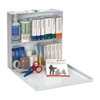 First Aid Kit and Housing, Metal 195 Components, 50 People Served