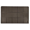 Interlocking Drainage Mat Tile, Natural Rubber, 3 ft W x 5 ft L, 3-4 in Thick  550S0035BL