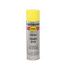 Rust Preventative Spray Paint, Safety Yellow, Gloss, Solvent, 15 oz  V2143838
