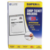 C-Line Products Shop Ticket Holders,Clear,9 x 12",PK25 46912