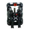 Double Diaphragm Pump, Cast iron, Air Operated, Santoprene, 35 GPM