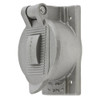 Weatherproof Cover, 1 Gang, Cast Aluminum, Single Receptacle Cover Type  HBL7770