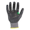 Knit Gloves, Cut Level A2 ,Dipped ,Polyurethane ,Smooth ,2XL 1 PR