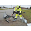 Utility Pro Hi-Viz Sweatshirt,Yellow-Blk,Polymide,M UHV425-M-BLKYLW