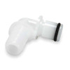 Colder Elbow Insert, Acetal, Shut-Off, Barbed PLCD23006