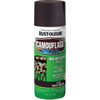 Rust-Oleum Camouflage 2X Ultra Cover 12 Oz. Flat Spray Paint, Earth Brown 279178 781046