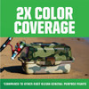 Rust-Oleum Camouflage 2X Ultra Cover 12 Oz. Flat Spray Paint, Army Green 279176 781077