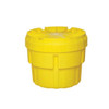 Enpac Open Head Salvage Drum, Polyethylene, 20 gal, Unlined, Yellow 1220-YE