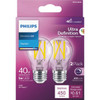 Philips 2pk 40w Clr A15 Led Bulb 564328 562269