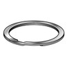 Manufacturer Varies Internal Retaining Ring, Steel, Oil Finish, 2 1/2 in Bore Dia., 5 PK WHM-250