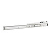 Accuride Drawer Slide, Rail Mount, Full, Soft Close, PK2, 1/2"W C 2632-8D