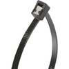 Gardner Bender Cutting Edge 8 In. Black Nylon Self-Cutting Cable Tie (50-Pack) 46-308UVBSC 544989