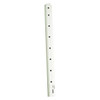 Brady Sign Post,8 ft. L,Composite,White, 97208 97208