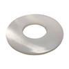 Flat Washer, For Screw Size #8 ,Nylon Plain Finish, 40 PK