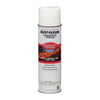 Rust-Oleum Construction Marking Paint, 17 oz., White, Water -Based 264692