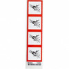 Brady 2" x 2" Paper GHS Label, GHS Explosive Symbol, Pk4 118871