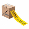 Brady Floor Marking Tape,Square,3 In.W,100 ft. 121368