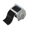 Brady Label Tape Cartridge, Black, Labels/Roll: Continuous 113132