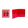 Brady Lockout Cabinet,Unfilled,15-1/2 In H LR018E